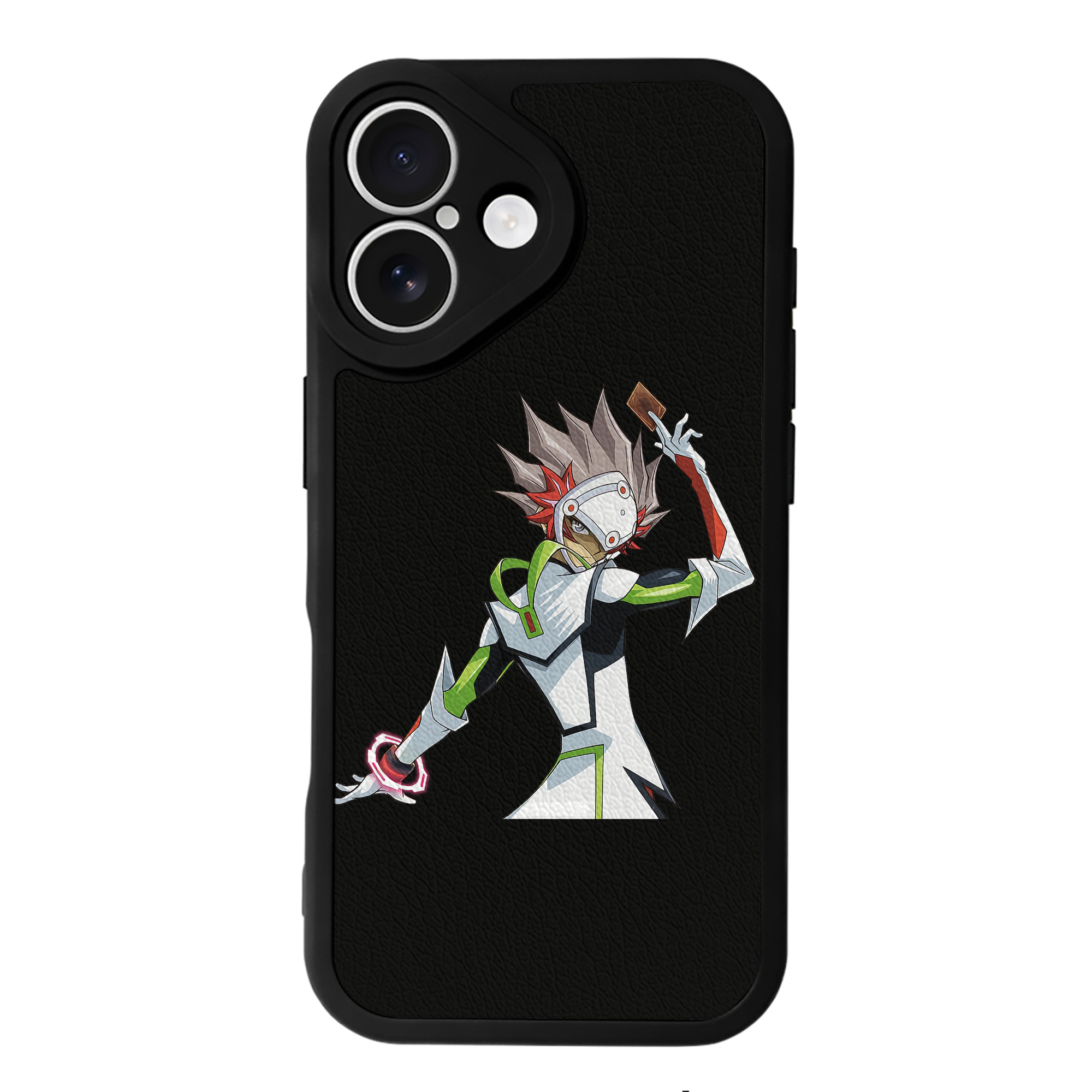遊☆戯☆王 Yu-Gi-Oh! 【iPhone 16シリーズ対応】シリコンスマホケース（レザー調） 材質：シリコン
